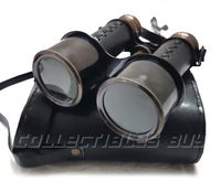 Best of United States of America New Premium Version Black Commando Binoculars Antique Handmade Functional Nautical Monocular - Vintage Black Binocular and Black Leather case