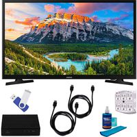 Samsung UN32N5300AFXZA 32" 1080p Smart LED TV (2018) with HD Digital TV Tuner & More Bundle