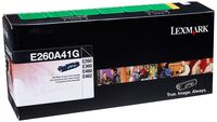 Lexmark Return Program Toner Cartridge for US Government, 3500 Yield (E260A41G)
