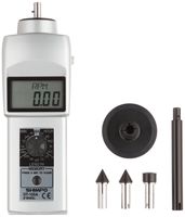 Shimpo DT-105A Handheld Tachometer with 6" Wheel, LCD Display, 0.10 - 25000rpm Range