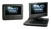 Venturer (PVS19388IR) Swivel Dual-Screen Portable/Mobile DVD Player - Set of Two 8-Inch LCD Screens