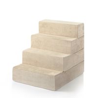 Zinus 4 Step Comfort Pet Stairs/Pet Ramp/Pet Ladder, Extra Large