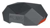 Outdoor Tech OT2800-GR Turtle Shell 3.0 - Rugged Waterproof True Wireless Bluetooth Hi-Fi Speaker, Gray