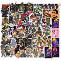 Apex Legends Game Laptop Stickers Funny Cool Water Bottles Computer Car Bumper Skateboard Luggage Decals 50pcs