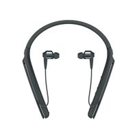 Sony Premium Noise Cancelling Wireless Behind-Neck in Ear Headphones - Black (WI1000X/B)