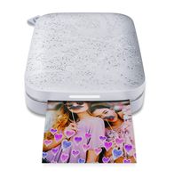 HP Sprocket Portable Photo Printer (2nd Edition) - Instantly Print 2x3 Sticky-Backed Photos from Your Phone - [Luna Pearl] [1AS85A]