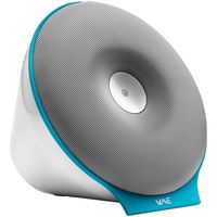 Hercules WAE-BTP02-WB Portable Bluetooth Speaker - Retail Packaging - White/Electric Blue