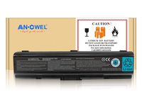 Angwel 10.8V 44WH Replacement PA3534U-1BRS Battery for Toshiba PA3534U-1BAS PA3533U-1BRS PA3534U,Fit for Toshiba Satellite L305 A200 A205 L500 A350 L505,Toshiba Dynabook L300 Series - 1 Year Warranty