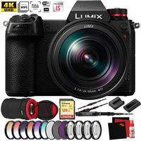 Panasonic Lumix DC-S1R Mirrorless Digital Camera with 24-105mm Lens New - Pro Photographer Bundle