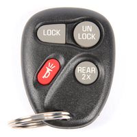 ACDelco 16245100 GM Original Equipment 4 Button Keyless Entry Remote Key Fob