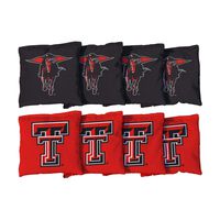Victory Tailgate NCAA Collegiate Regulation Cornhole Game Bag Set (8 Bags Included, Corn-Filled) - Texas Tech Red Raiders