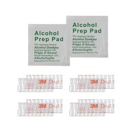 EZ Pass/I-Pass/Toll Tag Tape Mounting Kit - Peel and Stick Adhesive Strips Dual Lock Tape - 4 Strips (2 Sets) with Alcohol Prep Pad