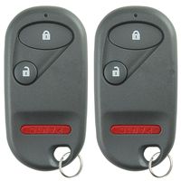 KeylessOption Keyless Entry Remote Control Car Key Fob Replacement for NHVWB1U521, NHVWB1U523 (Pack of 2)