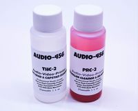Audio 456 THPR-2 (1) 2 oz Audio 456 Audio/Video Tape Head Capstan Cleaner Fluid & (1) 2 oz Audio 456 Audio Video Pinch Roller Cleaner Rejuvenator Fluid (Prior SR-Audio) Reel to Reel+Cassette+Printer