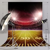 5x8ft American Football Photography Backdrop Sport Stadium Photo Booth Background for children Studio Props FT-4266
