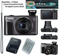 Canon PowerShot SX720 HS 20.3MP Digital Camera 40x Optical Zoom - Black