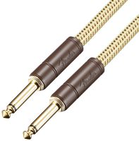 Fender Deluxe 5' Instrument Cable - Tweed