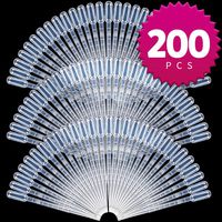Teenitor 2ML Plastic Transfer Pipettes Eye Dropper Pack of 200 - Essential Oils Pipettes Dropper Makeup Tool