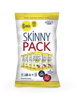 SKINNYPOP White Cheddar Popped Popcorn, 100 Calorie Bags, Individual Bags, Gluten Free Popcorn, Non-GMO (6 Count per pack of 0.65 Ounce), 3.9 Oz