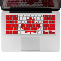 Kuzy - Stickers Canada Flag Keyboard Skin for MacBook Pro 13" 15" 17" (with or w/Out Retina Display) and MacBook Air 13-inch Stickers - Canada