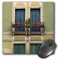 Exterior detail of a house in Venice, Italy - EU16 DNY0004 - Mouse Pad, 8 by 8 inches (mp_137735_1)