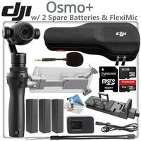 DJI OSMO Plus Starters Bundle - Includes 2 Spare Osmo High Capacity Batteries & 32GB MicroSD Memory Card