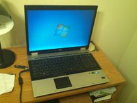 HP Compaq 8730W, CORE2 Duo T9600 CPU, 17.0 Wuxga Panel, DVD+/-rw, 320GB Hard Dri