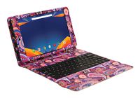 Visual Land Prestige Prime 10ES - 10.1" Octa-Core Android 5.1 Lollipop Tablet with Keyboard Case, 16GB, IPS 1280x800 HD Touch Screen (Magenta)