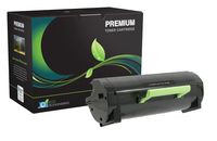 MSE Model MSE022461162 Extra High Yield Black Toner Cartridge For use with Lexmark MS410D, MS410DN, MS415DN, MS510DN, MS610DE, MS610DN, MS610DTE, MS610DTN, MX310DN