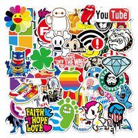 Stickers for Water Bottles, Waterproof 100Pcs Hydro Flask Stickers for Luggage Skateboard Car Bicycle Phone Computer Cute Aesthetic Trendy Laptop Stickers for Teens Girls Travel, Vinyl Stickers Pack B