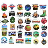 Decal Stickers for Water Bottles Hydro Flasks Waterbottle Laptop Phone Case, Cute Waterproof Aesthetic Trendy Vinyl Travel Sticker for Teen Girls Women 50pcs