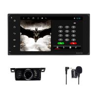 Android 7.1 Car Stereo Touch Screen Double 2Din for Toyota RAV4 Camry Corolla 4Runner Hilux Tundra Celica Auris in Dash Head Unit GPS Navigation MAP AM/FM Radio Bluetooth USB SD 3G DVR (IPS Panel)