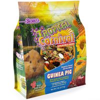 F.M. Brown's Tropical Carnival Gourmet Guinea Pig Food with Alfalfa and Timothy Hay Pellets - Vitamin-Nutrient Fortified Daily Diet