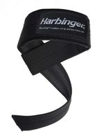 Harbinger 20500 Big Grip No-Slip Nylon Lifting Straps with DuraGrip (Pair), Padded