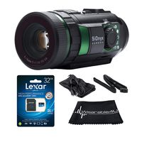 SiOnyx Aurora IR Night Vision Camera - Bundle with 32GB MicroSDHC Card and Wearable4U Cloth