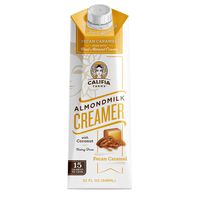 Califia Farms Pecan Caramel Almondmilk Coffee Creamer with Coconut Cream, Dairy Free | Plant Based | Nut Milk | Vegan | Non-GMO, 32 Fl Oz, Pack of 6