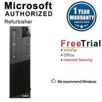 2018 Lenovo ThinkCentre M83 Small Form Business High Performance Desktop Computer PC (Intel Core I5-4570 3.2G,8G RAM DDR3,500GB HDD,DVD-ROM,WIFI, Windows 10 Professional)(Renewed)