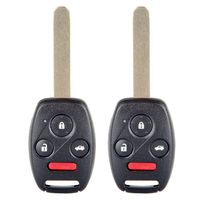 ECCPP Replacement fit for Uncut 313.8MHz Keyless Entry Remote Car Key Fob Transmitter Honda Civic 06-2013 N5F-S0084A (Pack of 2)