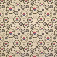 Flag of South Korea Kraft Present Gift Wrap Wrapping Paper