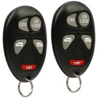 Key Fob Keyless Entry Remote fits Chevy Venture / Oldsmobile Silhouette / Pontiac Montana 2001 2002 2003 2004 2005 (L2C0007T), Set of 2