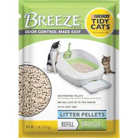 Purina Tidy Cats Litter Pellets, BREEZE Refill Litter Pellets - (4) 7 lb. Pouches