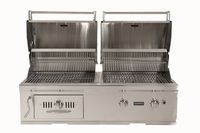 Coyote CH50NG Hybrid Grill, 50-Inch