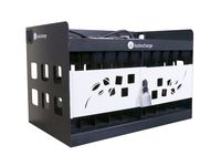 LocknCharge Revolution Wall Cage - Charge, Store and Secure 10 Laptops or Tablets (LNC6011)