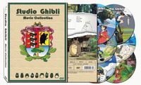 Hayao Miyazaki and Studio Ghibli Deluxe 17 Best Movie Collection 6 Discs All with English Language Tracks