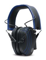 Lucid Audio Amped Sound Amplifying Bluetooth Wireless Hearing Headphones - Black/Blue