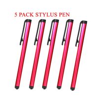 [ManiaGear] 5 Pack Of Stylus Pen Red For Amazon Kindle Fire HDX 7