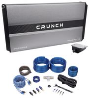 Crunch PD4000.2 4000w 2-Channel Pro Power Car Audio Amplifier Class AB+Amp Kit