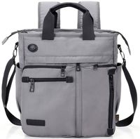 Scioltoo Waterproof Multi-Function Business Computer Backpack Large Vertical Handbag Outdoor Leisure Messenger Bag Gray Student Backpack A-Grey