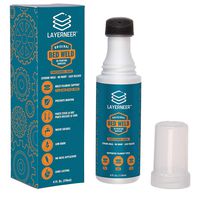3D Printer Adhesive Glue by Layerneer, Bed Weld Original, Strong Grip Reduces Warping for ABS, PLA, and PETG Filament on Heated Build Plates, 4 oz.