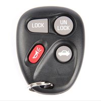 ACDelco 10443537 GM Original Equipment 4 Button Keyless Entry Remote Key Fob
